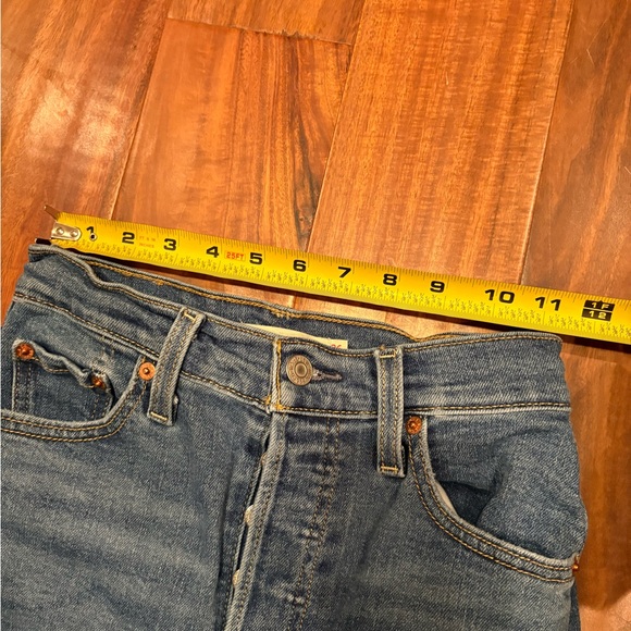 Levi’s Ribcage Boot Jeans Size 26 High Rise Bootcut (0360) - Picture 6 of 9